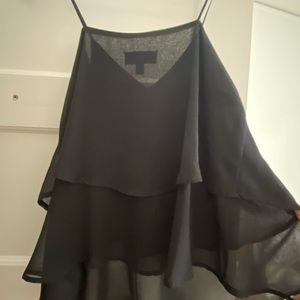 Target Mossimo Black dressy tank medium